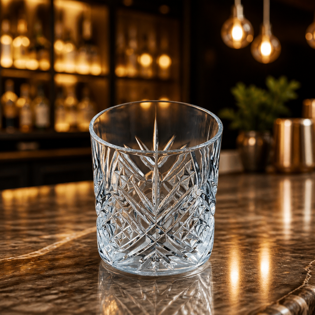 Commercial Whisky Glasses 300ml Clear 24 Pack Durable Design