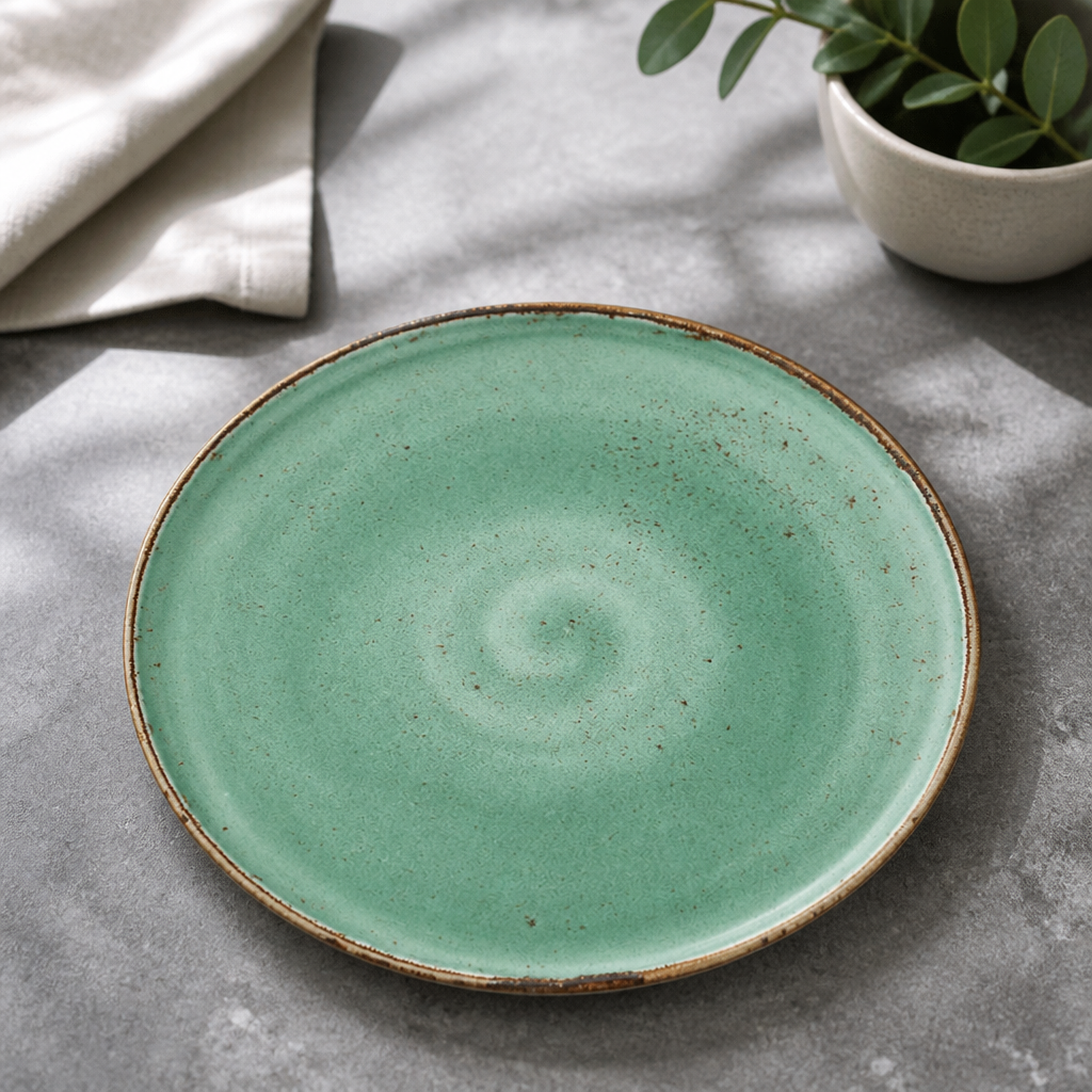 Commercial Aqua Stack Plates 285mm - 6 Pack