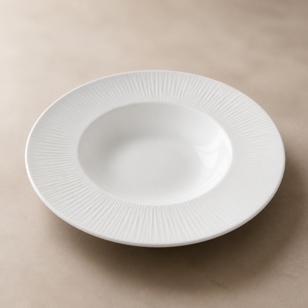 Bamboo Wide Rim Bowls Med 241mm (12 Pack)