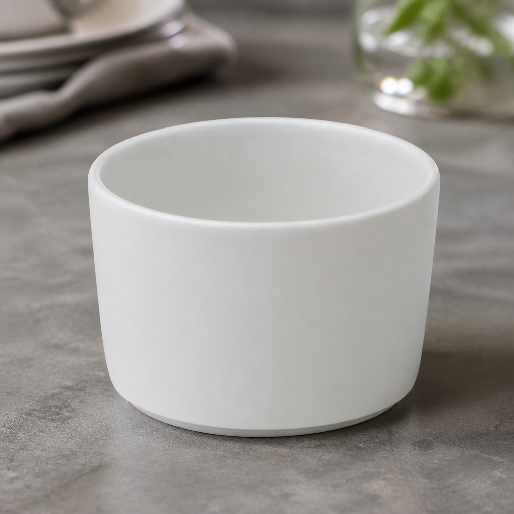 Commercial Porcelain Small Bowls 8oz - 12 Pack