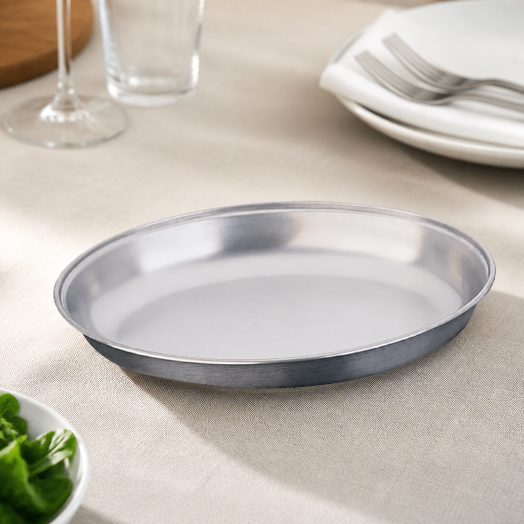 Stainless Steel Oval Serving Dish 252mm for Vegetables