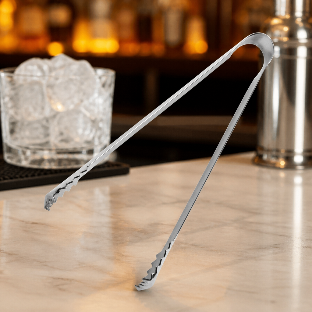 Commercial Stainless Steel Ice Tongs 7 Inch for Ice Service