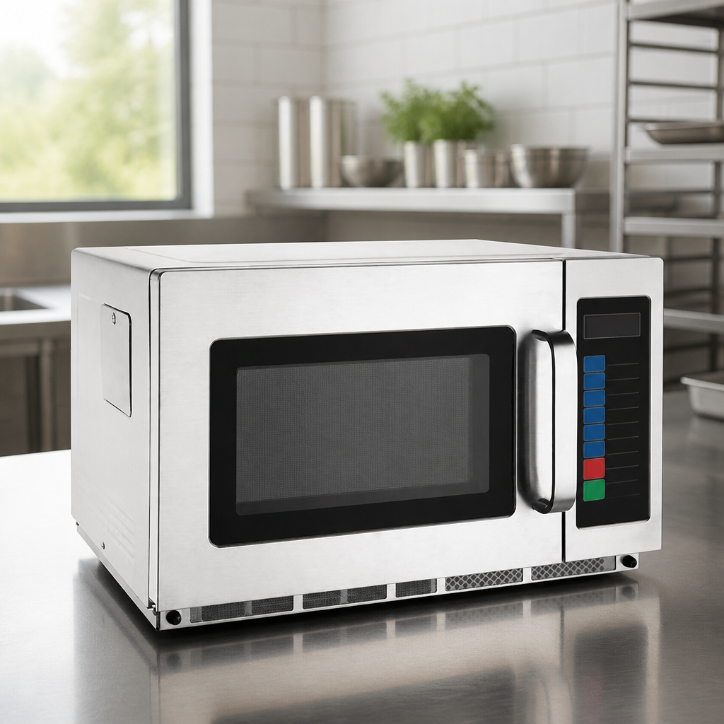 Commercial Microwave Oven 34Ltr Programmable 1800W Power