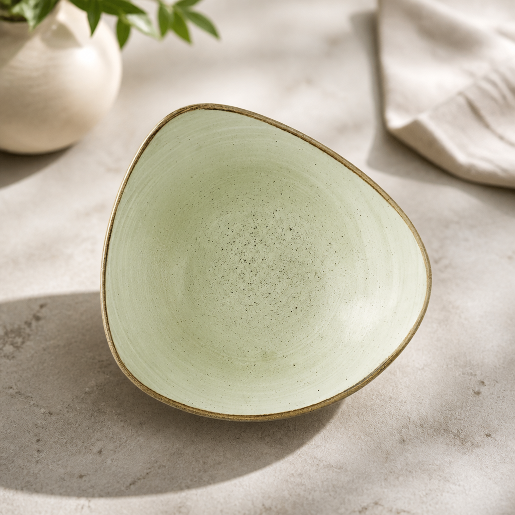Commercial Raw Green Bowls 177mm - 12 Pack