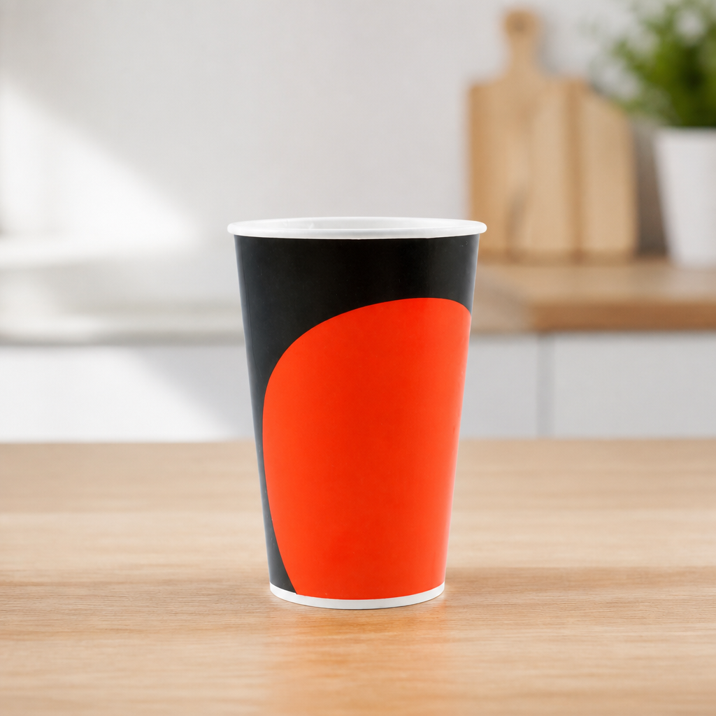 12oz Disposable Cold Cups - 1900 Pack for Commercial Use