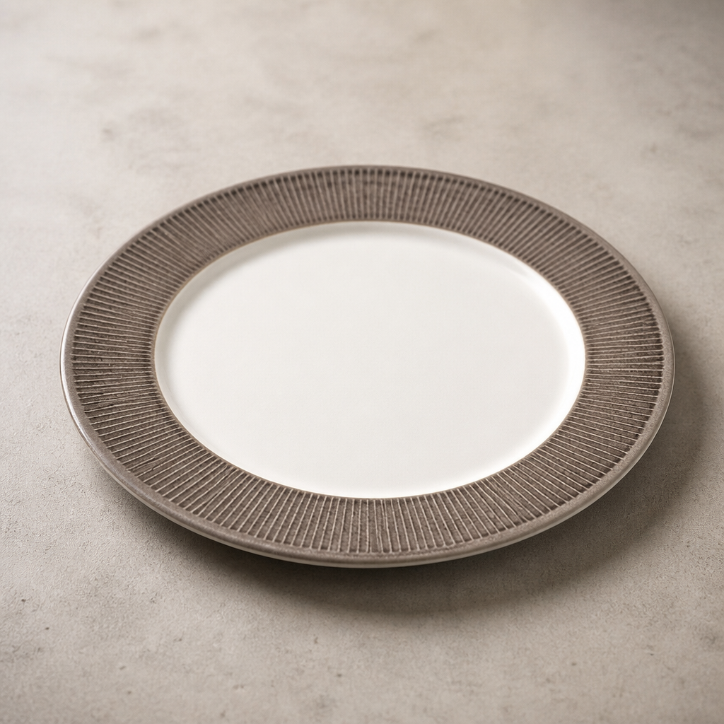 Commercial Bamboo Presentation Plates 305mm 12 Pack