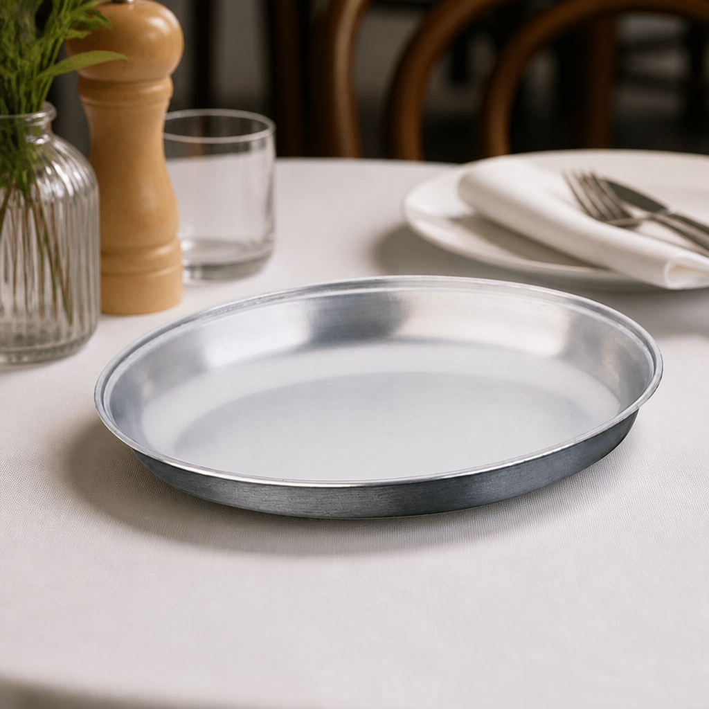 Commercial Stainless Steel Oval Vegetable Dish 300mm
