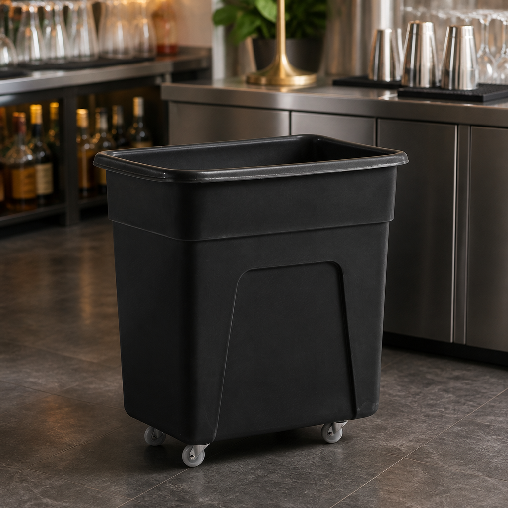 Commercial Bottle Trolley 125Ltr with 60kg Capacity
