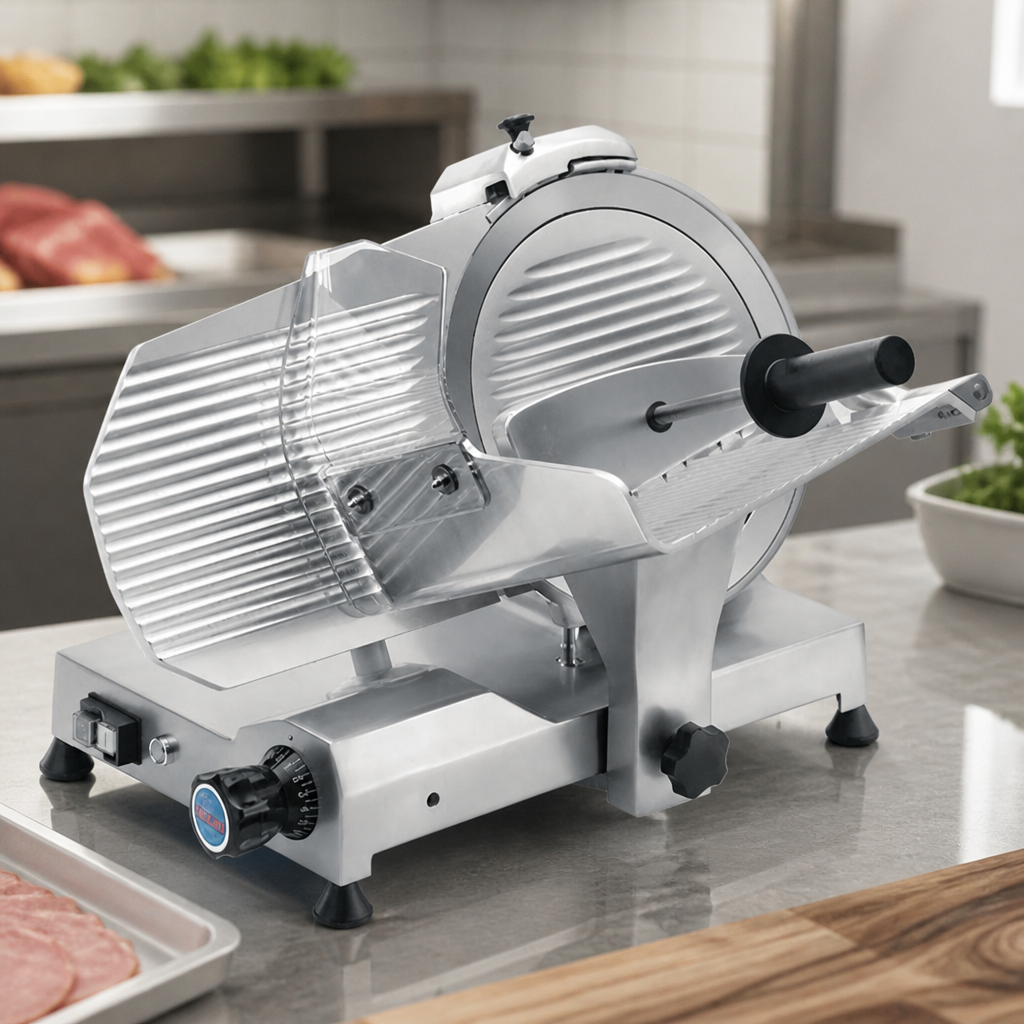 Commercial Meat Slicer 300mm Blade Adjustable Slice Control