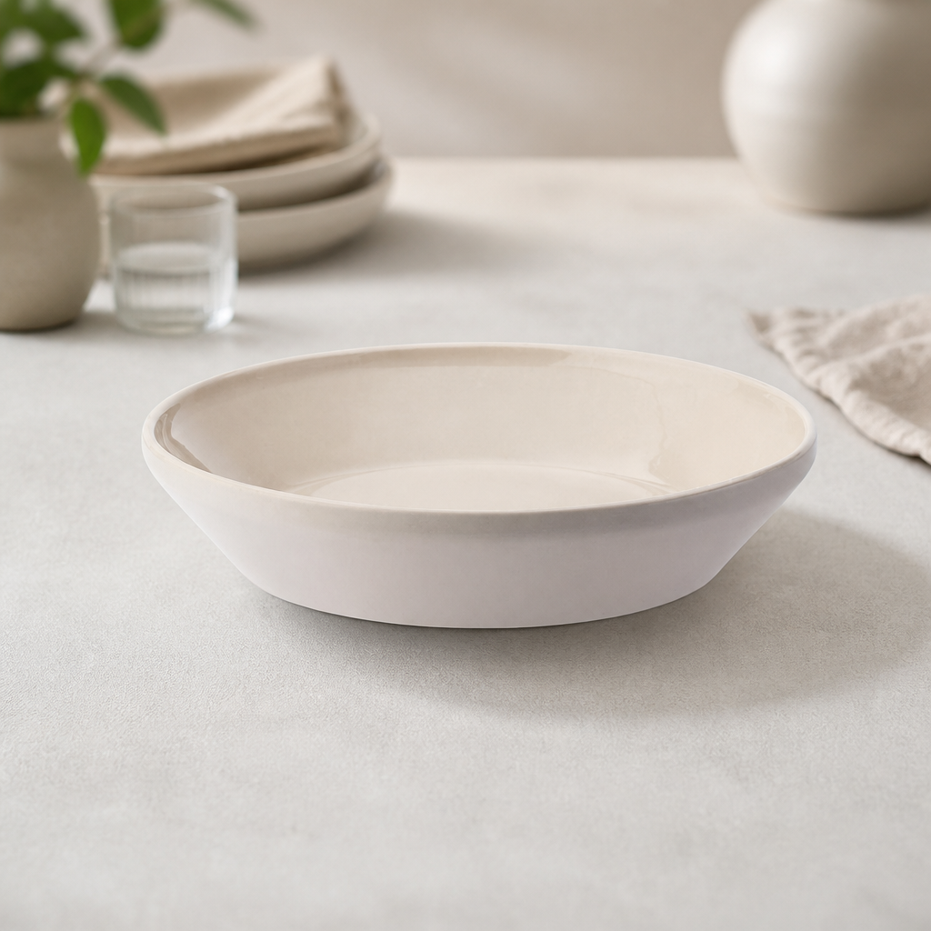 Commercial Stone Bowls 205mm - Set of 6 Dining Crockery