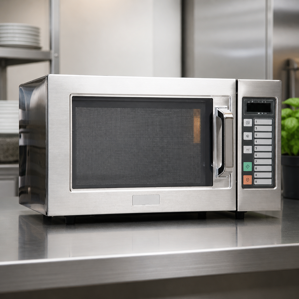 Commercial 22Ltr Stainless Steel Microwave 1000W for Catering