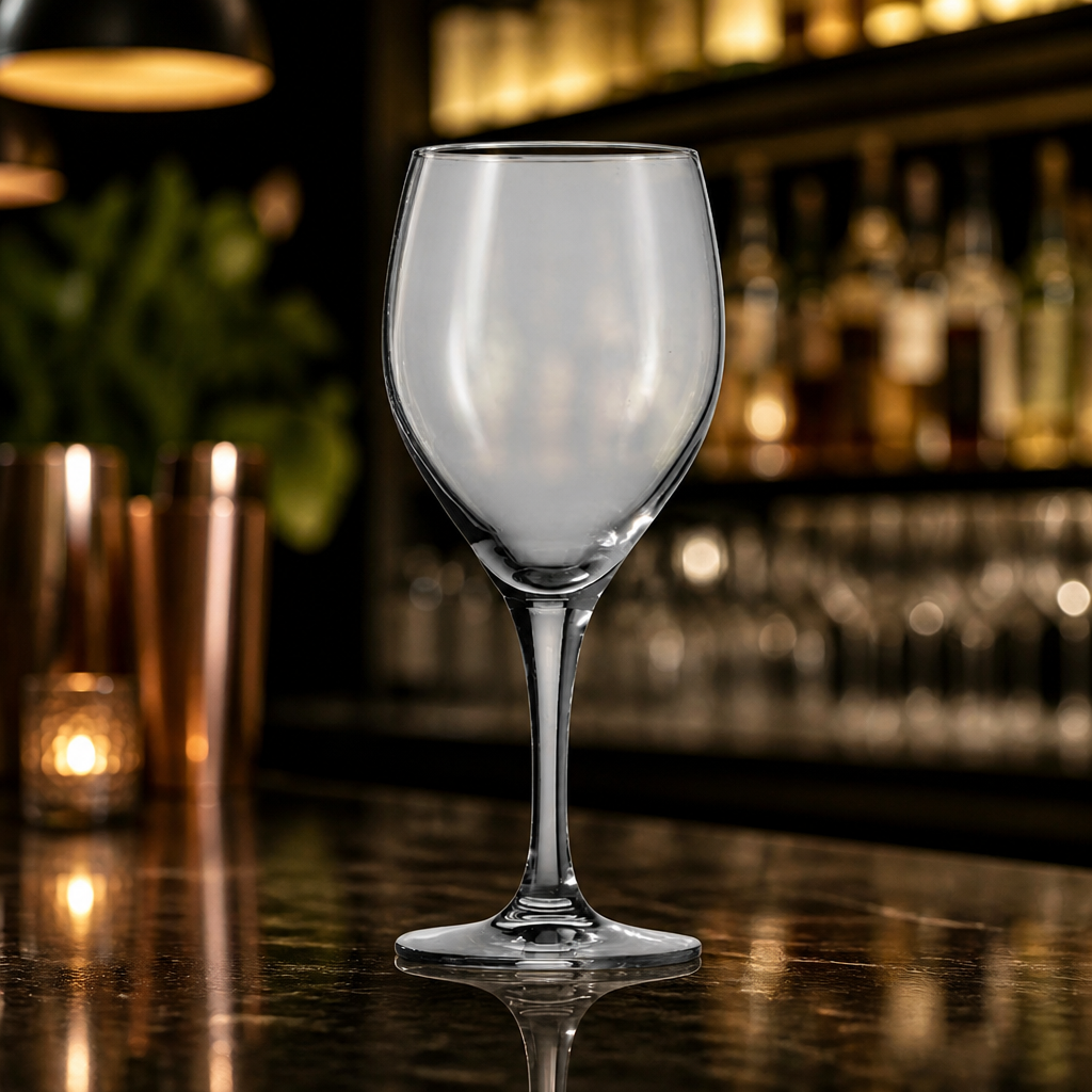 Commercial Wine Goblets 445ml Clear Glass 6 Pack