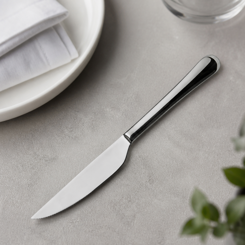 Commercial Steak Knife Set 235mm Pack of 12 Corrosion Resistant