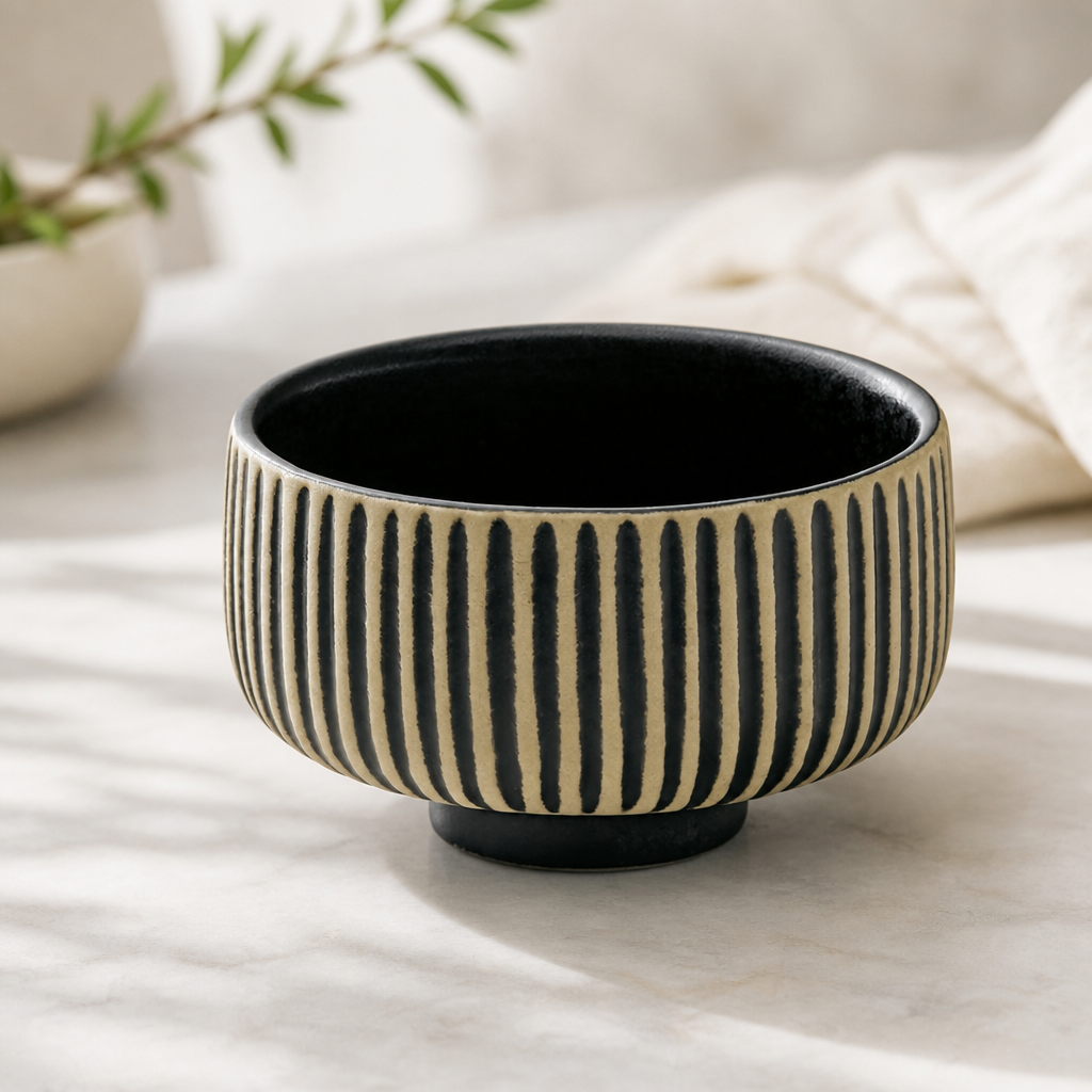 Commercial Small Bowls 80mm Black & - 12 Pack