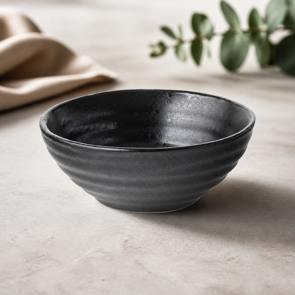 Commercial Dipping Bowls Ebony 60ml - 6 Pack
