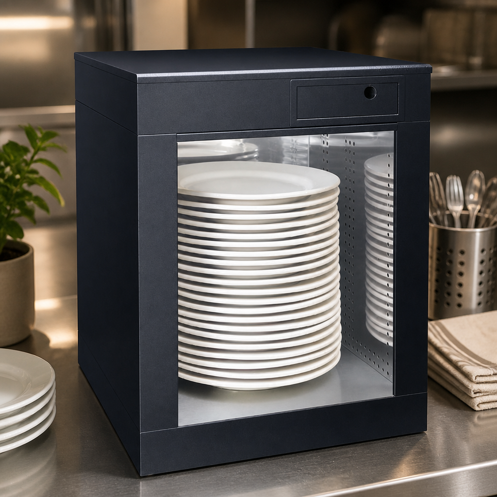 Commercial Countertop Plate Warmer for 25 Plates up to 12
