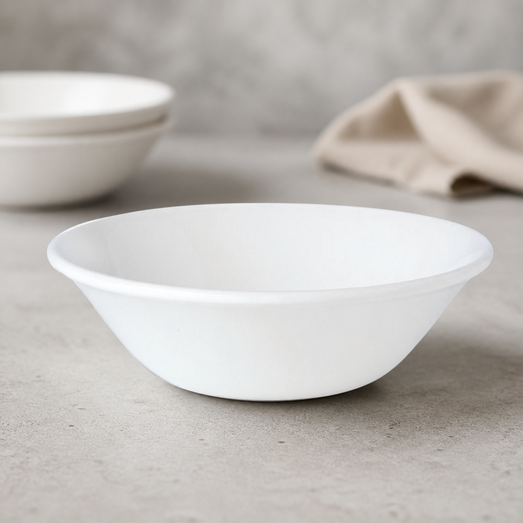 Commercial Oatmeal Bowls 165mm - 36 Pack Durable Crockery