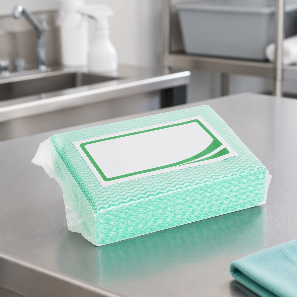 Heavy Duty Non-Woven Cleaning Cloths 25 Pack 490x380mm