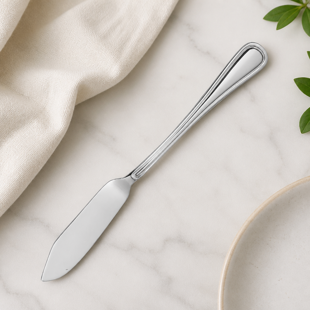 Windsor Style Fish Knife Set of 12 - Stainless Steel Cutlery