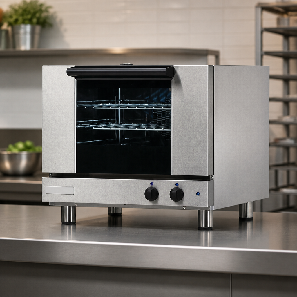 Commercial Drop Down Door Convection Oven 3x 2/3 GN Capacity