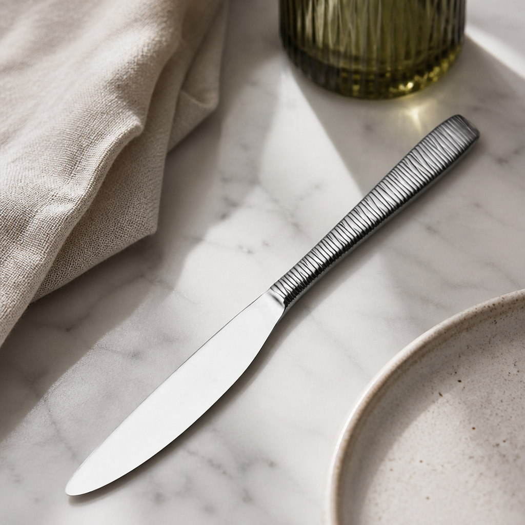 Commercial Bamboo Dessert Knives 12 Pack for Catering Use