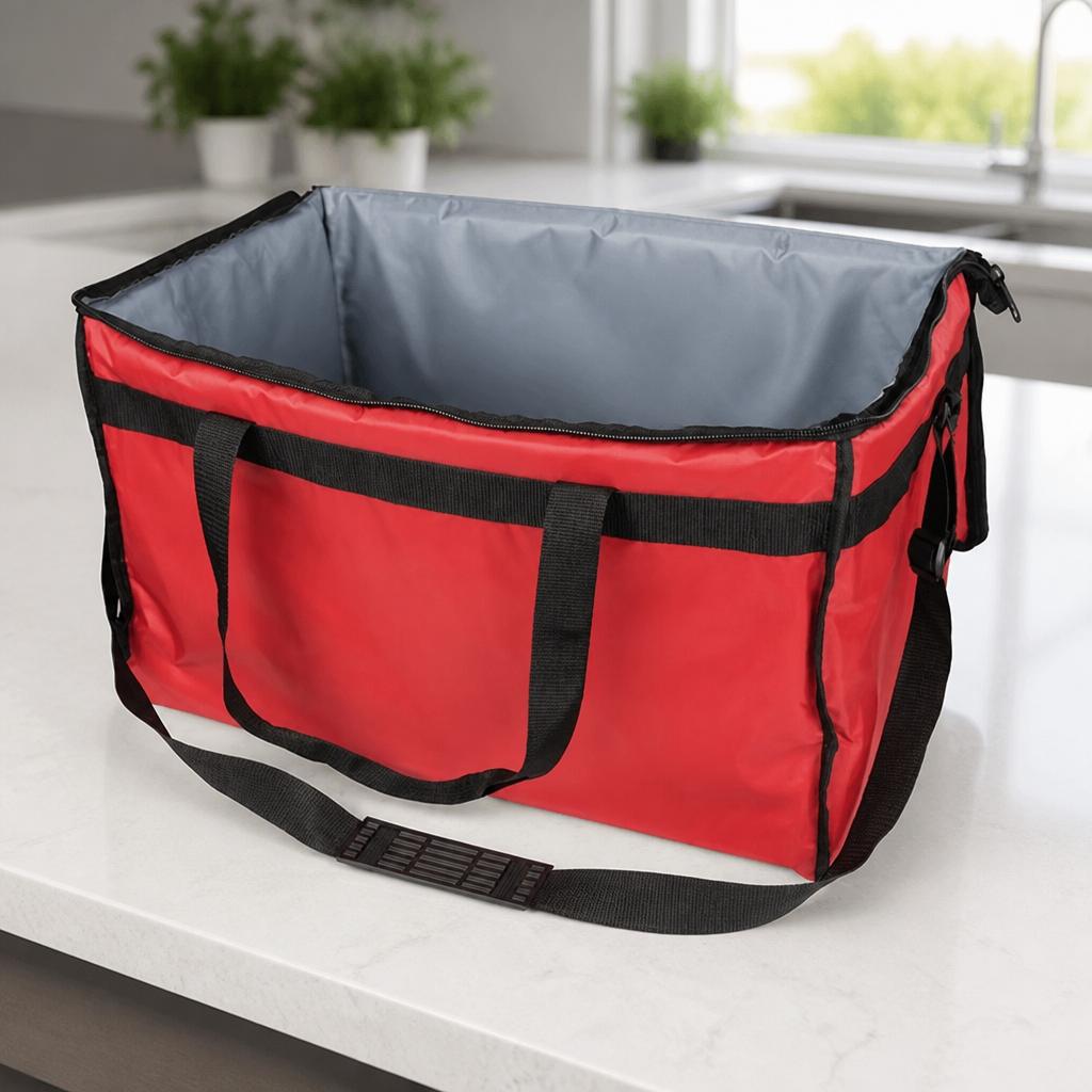 Large Insulated Food Delivery Bag for Takeaway Catering