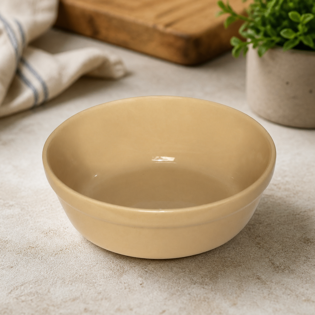 Commercial Stoneware Round Pie Dishes 156mm 610ml 6 Pack