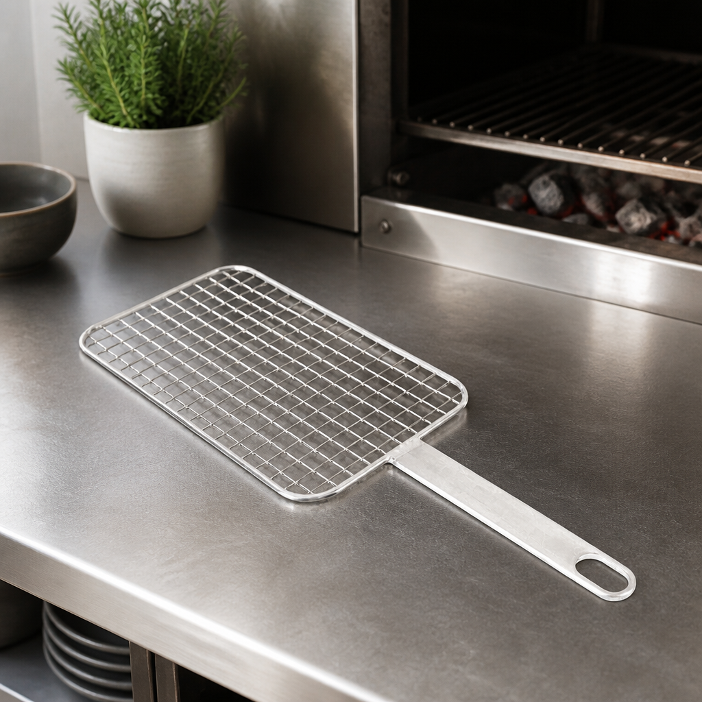 Commercial Charcoal Oven Mini Grill Grate 150x250mm