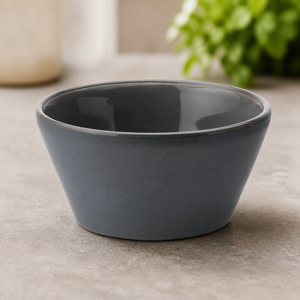 Commercial Slate Bowls 120mm 6 Pack Ceramic Dining Crockery