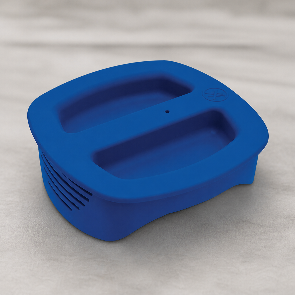 Commercial Plastic Jug Lid Blue Dishwasher Safe 41mm Height