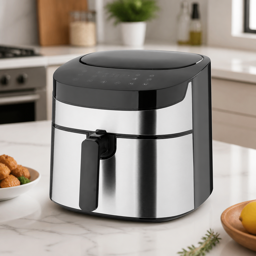 Commercial 6.5L Air Fryer with Digital Timer and Pre-Set Programs