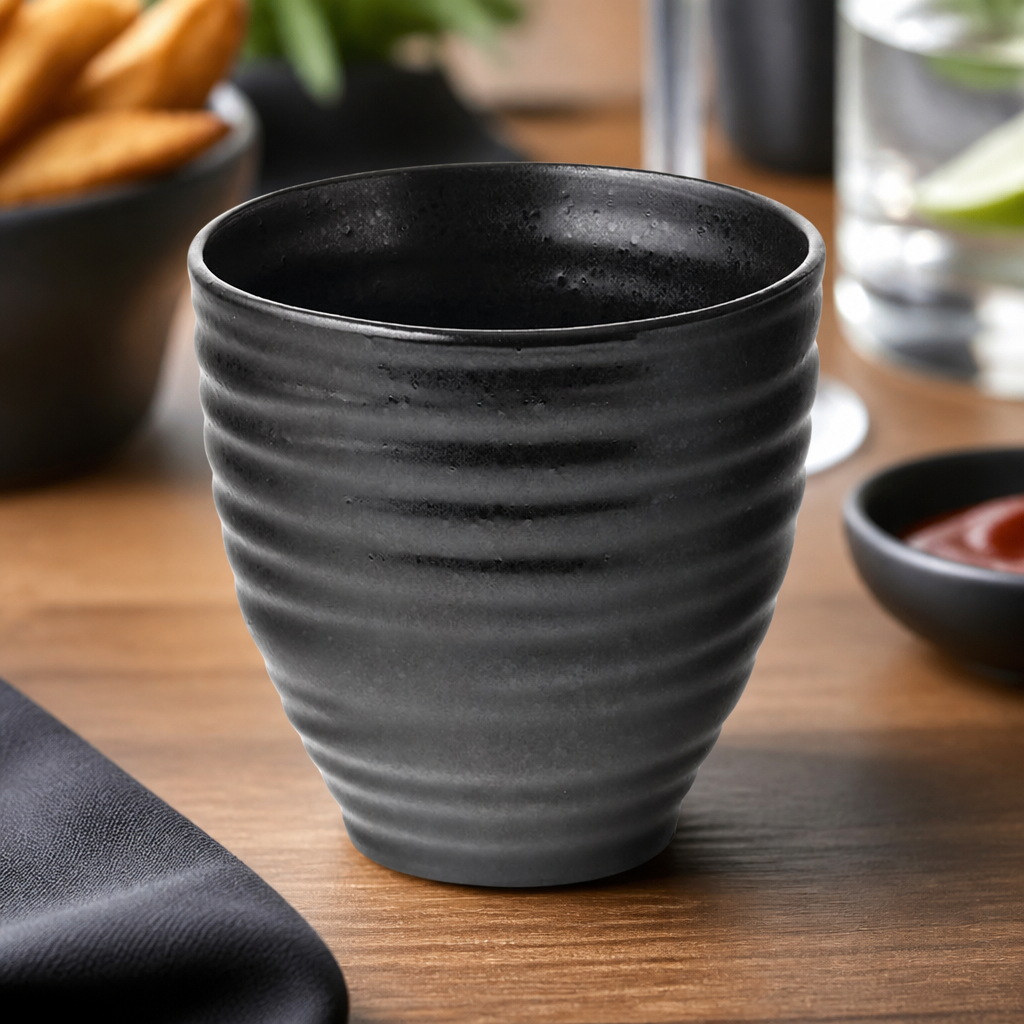 310ml Commercial Chip Pot for Sides and Table Decor - 6 Pack