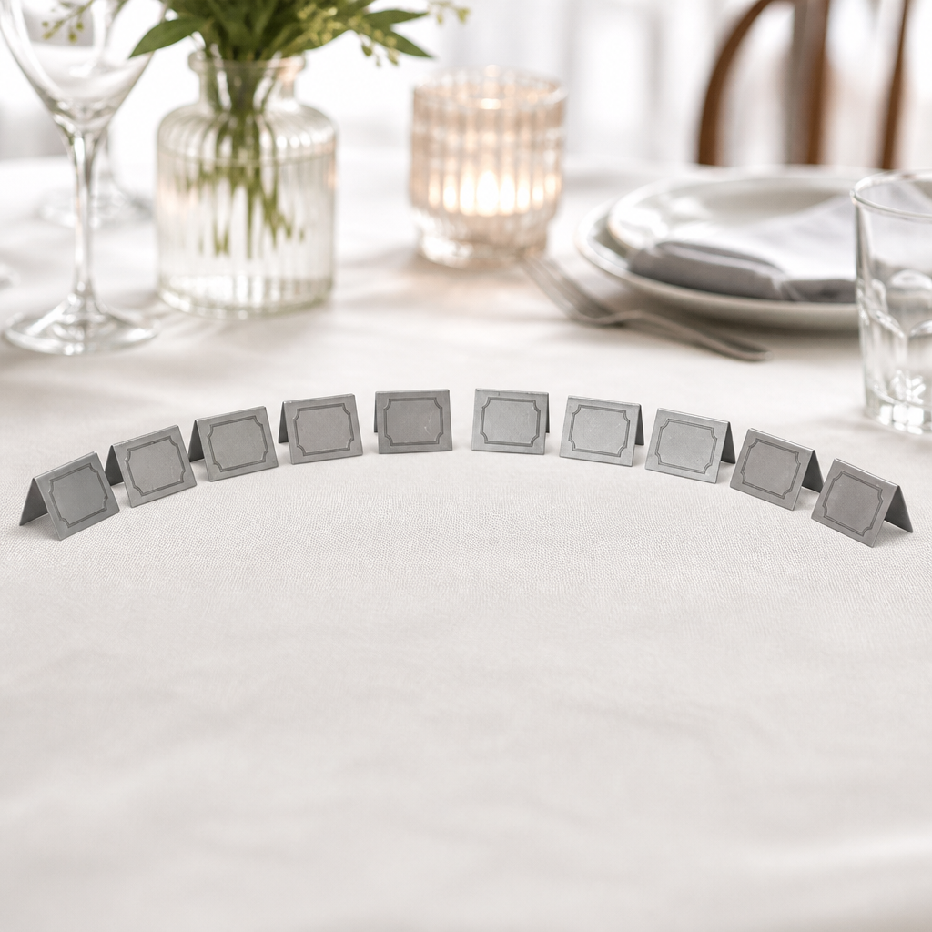 Stainless Steel Table Numbers 1-10