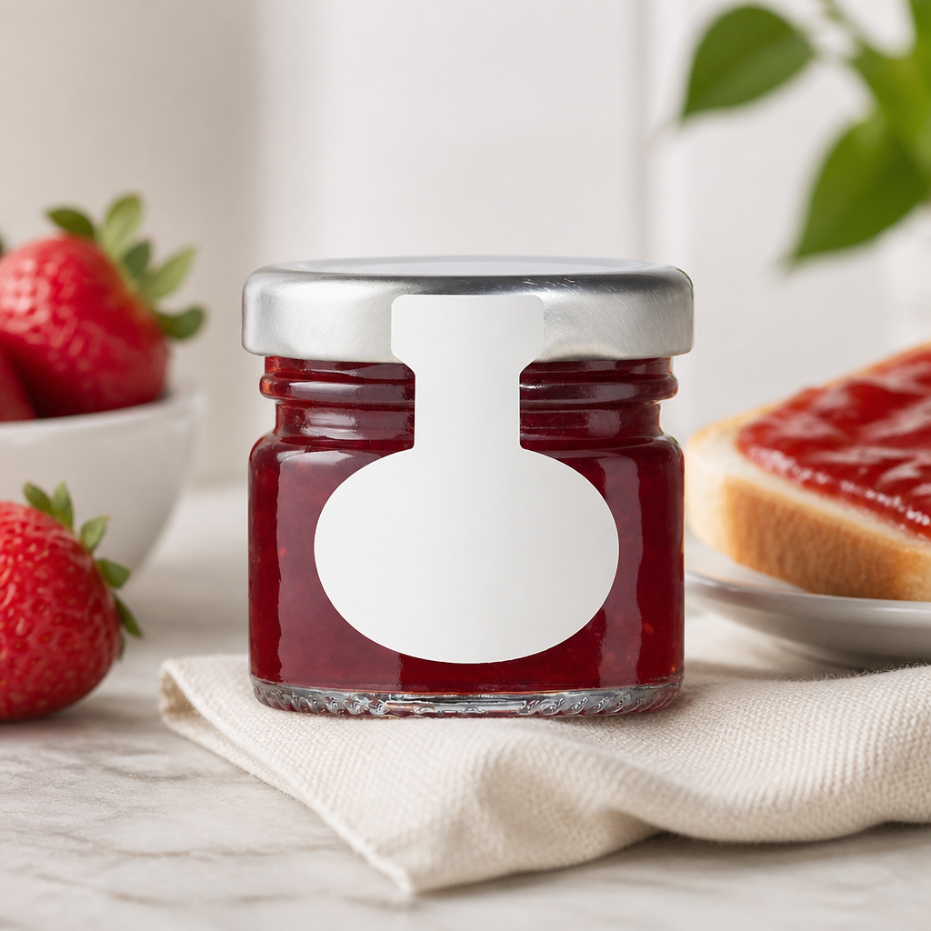 Commercial Strawberry Preserve 72x28g Jars - Vegan Friendly