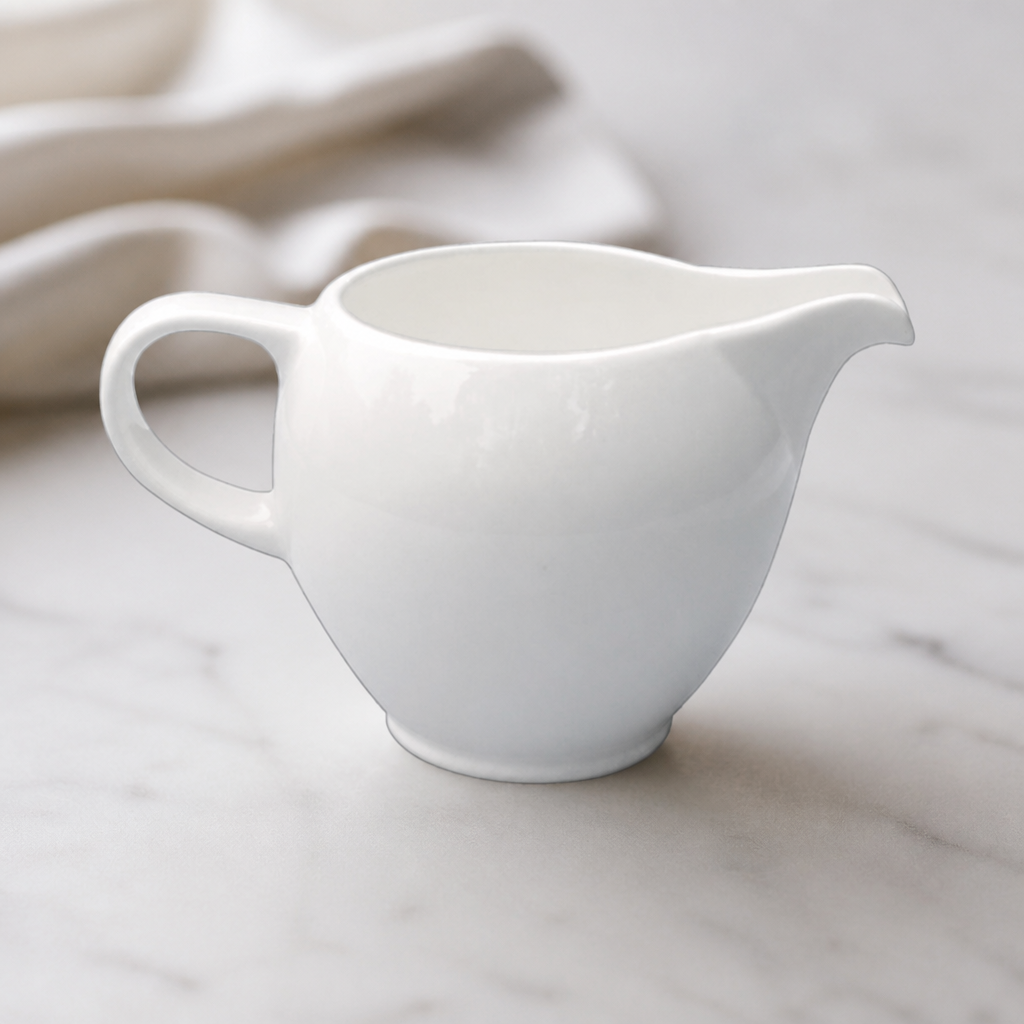 Commercial Fine China Milk Jugs 284ml - Set of 6