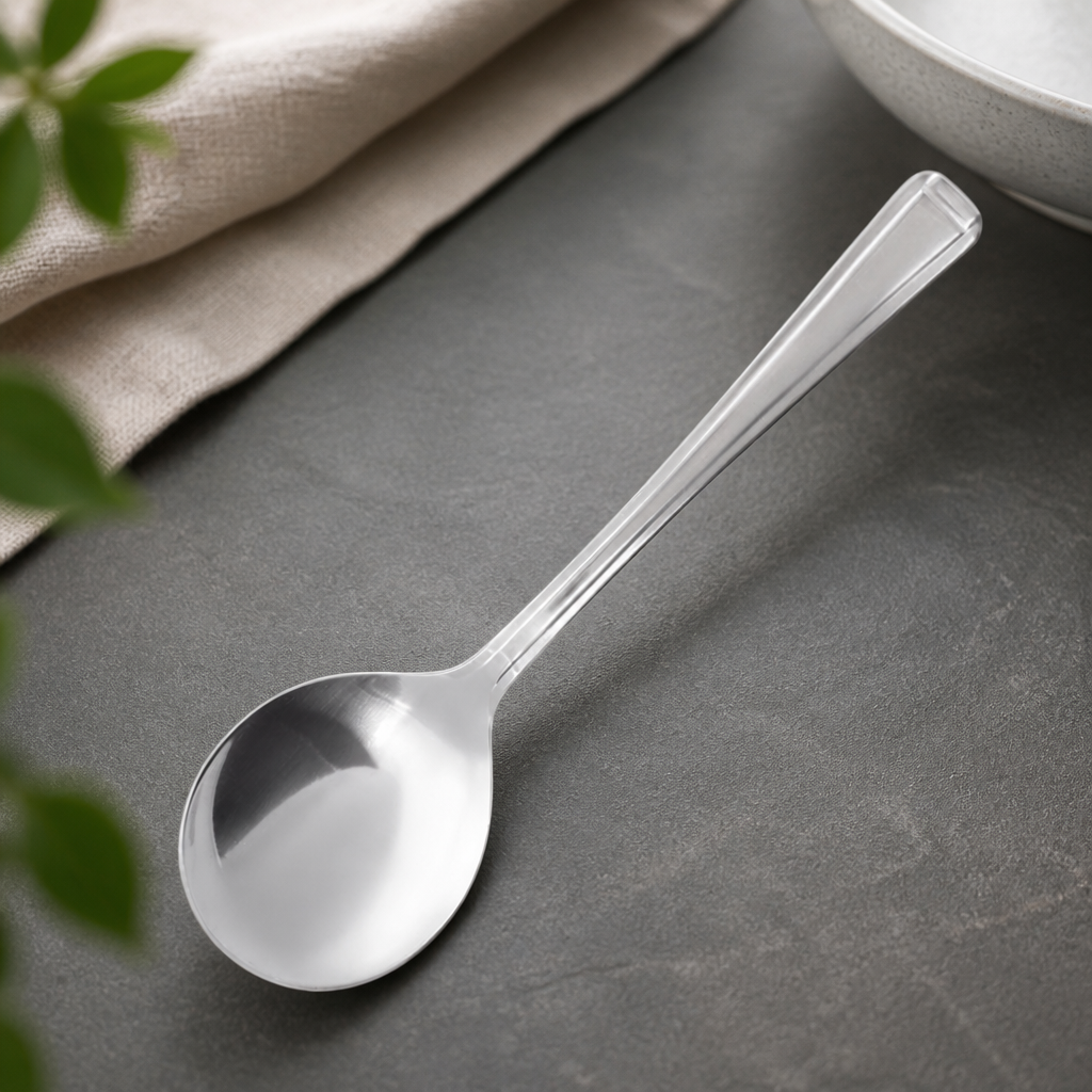 Commercial Soup Spoons 12 Pack 172mm Stainless Steel