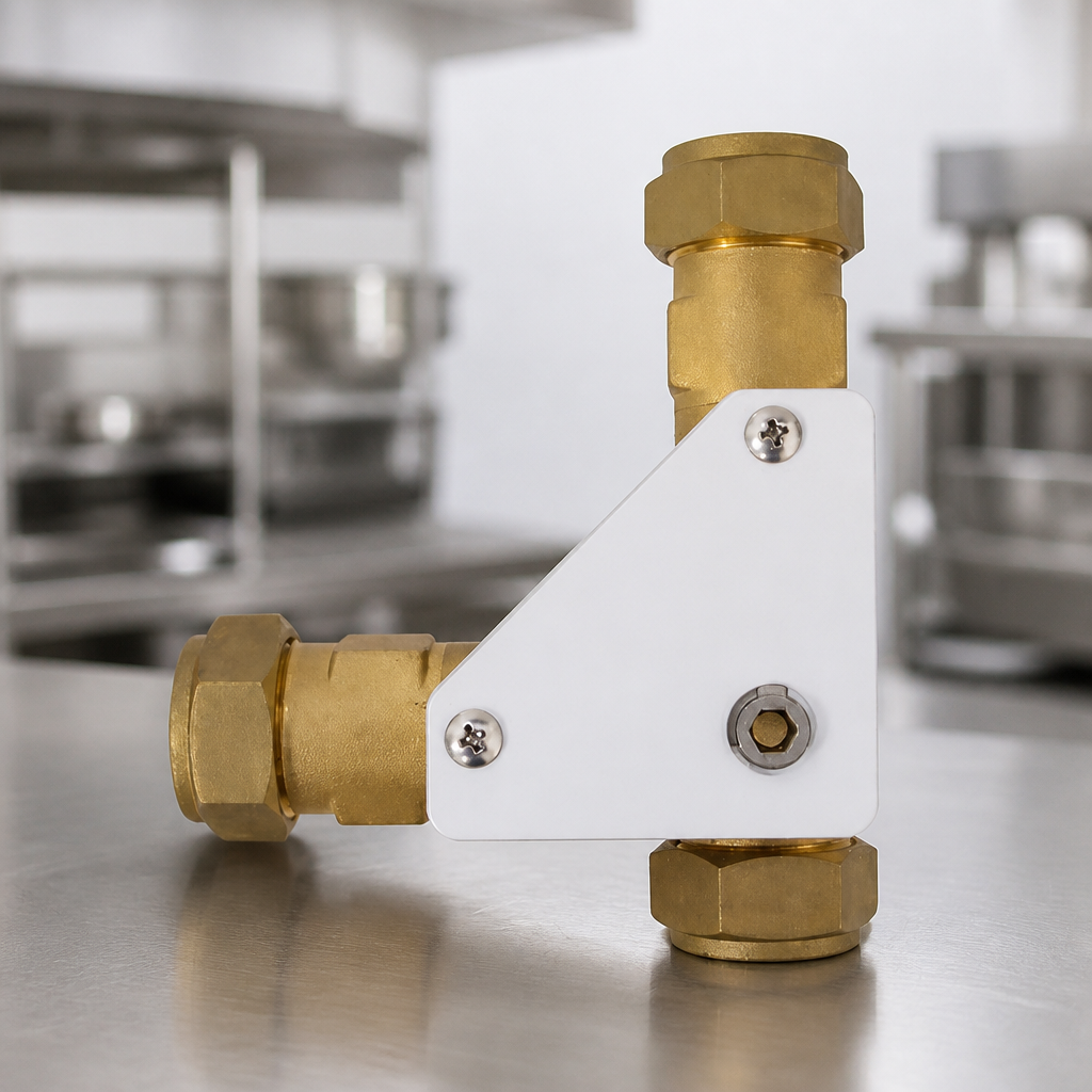 Thermal Disinfection Valve for Commercial Washroom Equipment