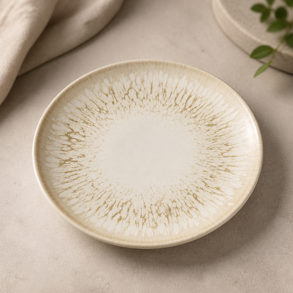 Commercial Coupe Plates 217mm Super-Vitrified Ceramic 12 Pack