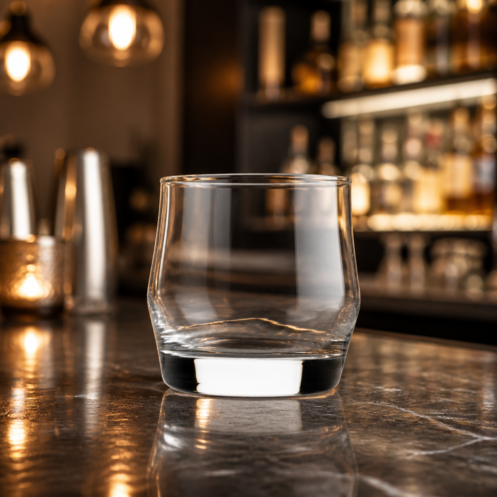 Commercial Rocks Tumblers 340ml Glasses for Beverages - 6 Pack