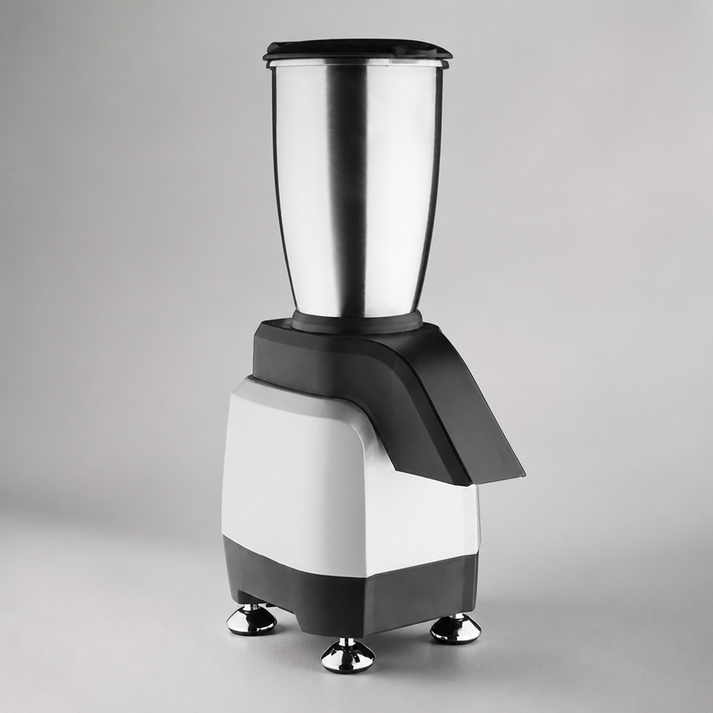 Commercial Ice Crusher 90kg/hr Electric Aluminium Black
