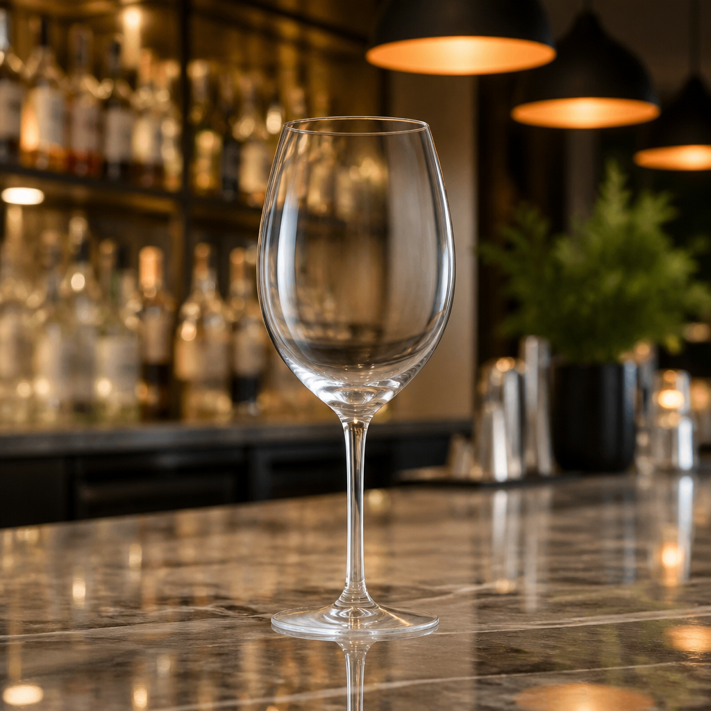 Commercial Wine Goblets 410ml Clear Glass 6 Pack