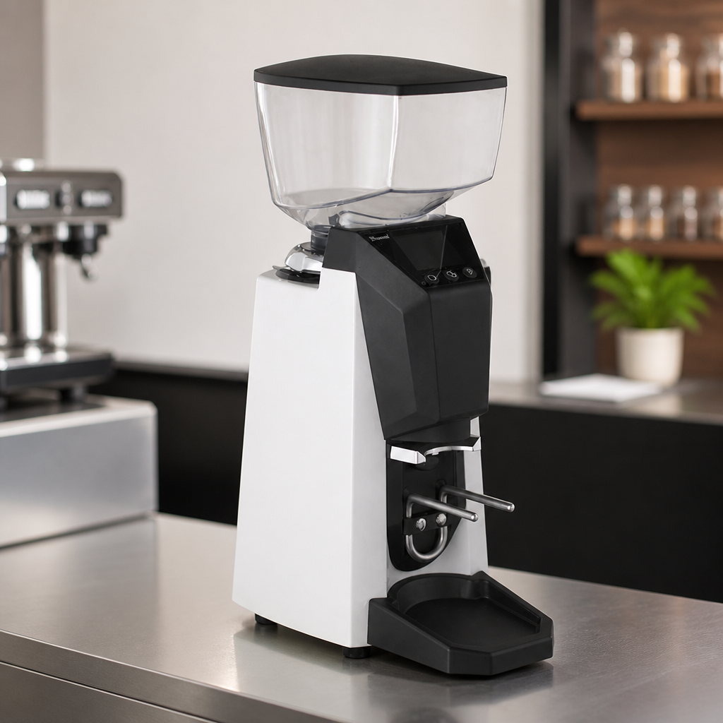 Commercial Coffee Grinder 25kg/hr Capacity for Cafes and Bars