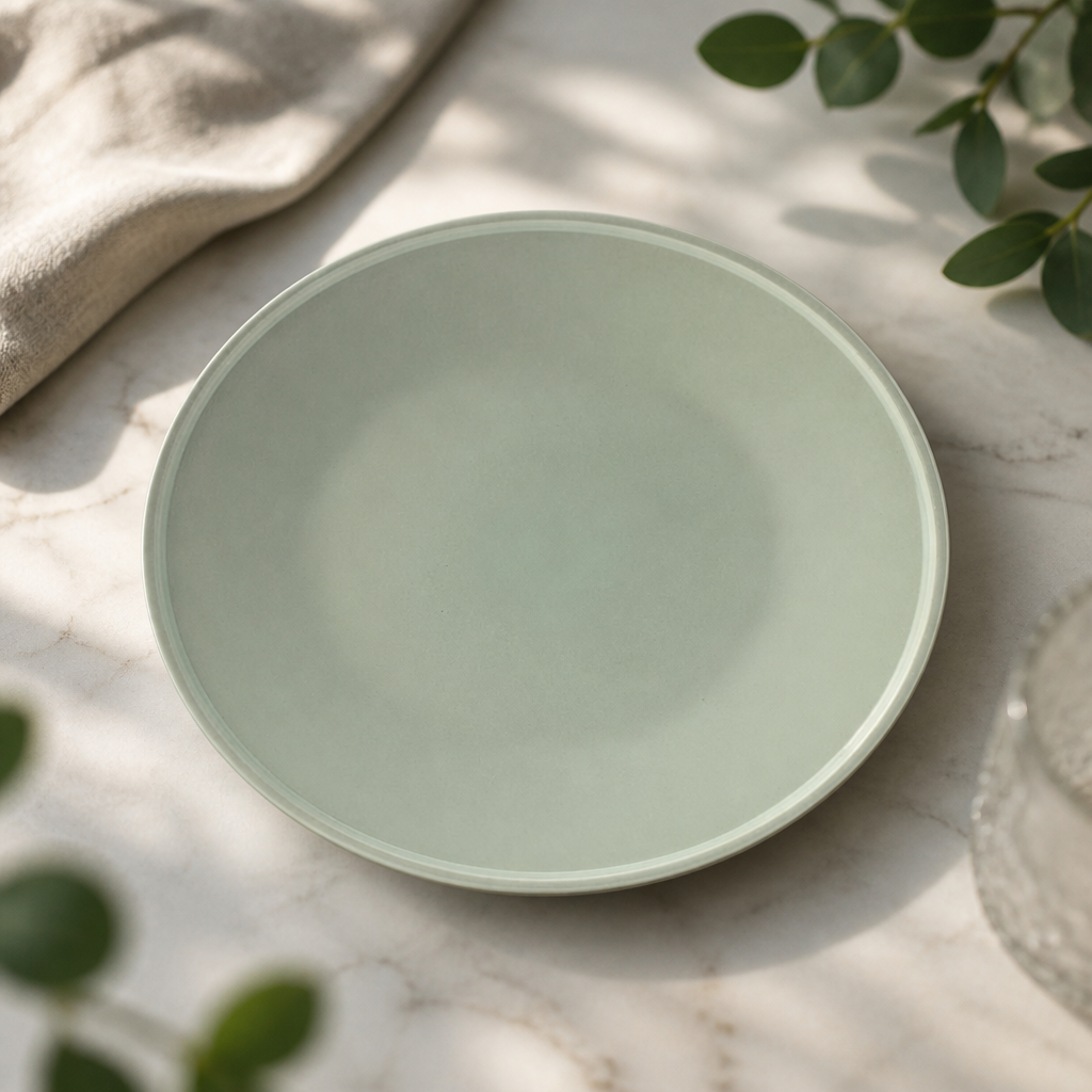 Commercial 250mm Mint Core Plates Set of 6 for Dining