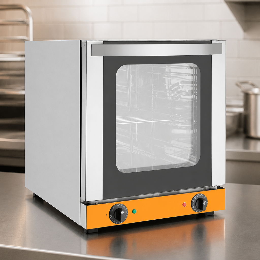 35L Commercial Drop Down Door Convection Oven Stainless Steel