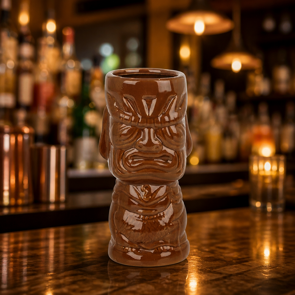 360ml Commercial Tiki Mug Ceramic Island Style Glassware