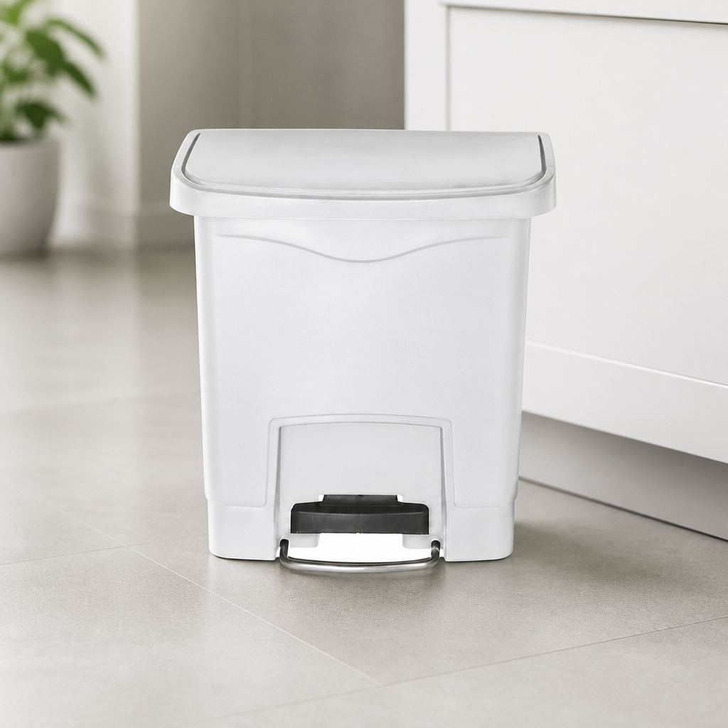Commercial Step-On Pedal Bin 15Ltr Waste Container