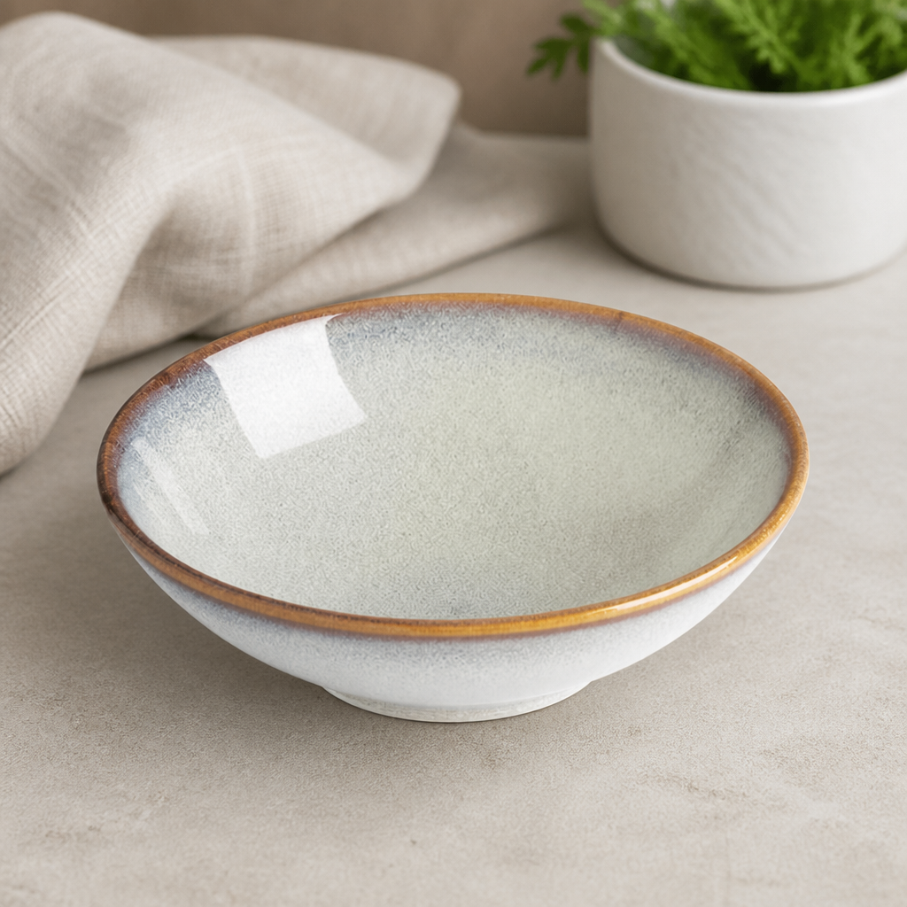 Commercial Coupe Bowls 155mm 9oz Porcelain Grey 6 Pack