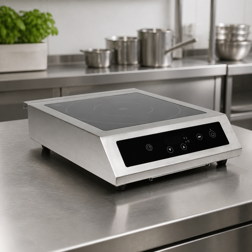 Commercial Heavy Duty Induction Hob 3kW Single Zone