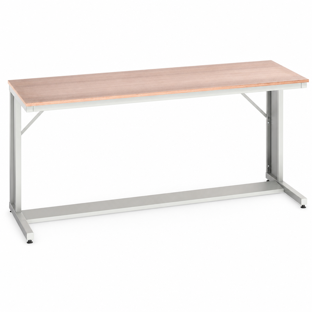 Cantilever Workbench 930x2000x800mm with Choice of Worktop