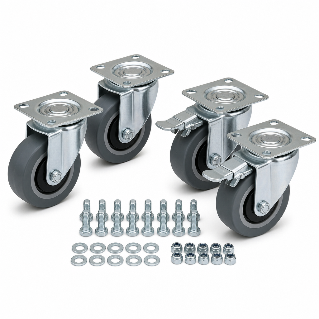 Castor Wheel Kit for Sorting Stations